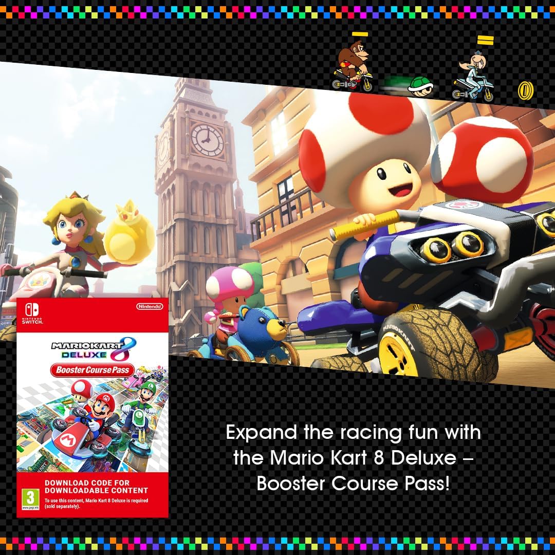 Buy Nintendo Switch,Mario Kart 8 Deluxe - Booster Course Pass Set - Gadcet UK | UK | London | Scotland | Wales| Near Me | Cheap | Pay In 3 | Video Game Software
